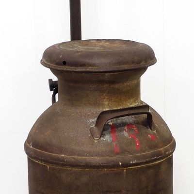Sale Photo Thumbnail #157: Nutting 2-wheel adjustable milk can cart