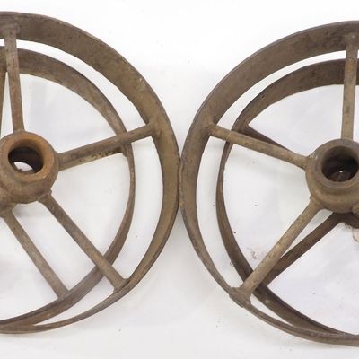 Sale Photo Thumbnail #445: (4) Steel wheels