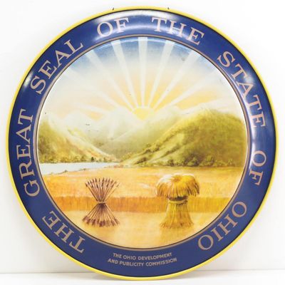Sale Photo Thumbnail #218: The Great Seal of the State of Ohio adv.