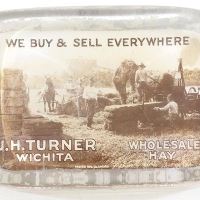 Sale Photo Thumbnail #196: Wholesale Hay, Wichita paperweight