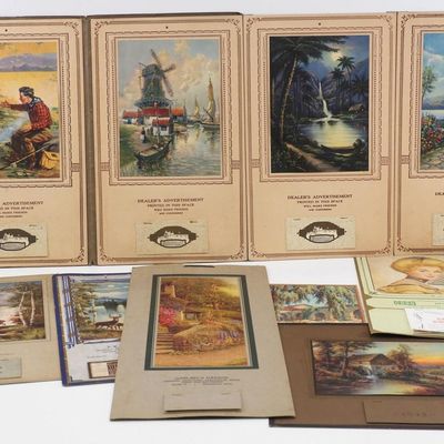Sale Photo Thumbnail #107: 1930's advertising calendars