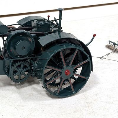 Sale Photo Thumbnail #269: Custom 1/12 scale gas-powered Rumely
