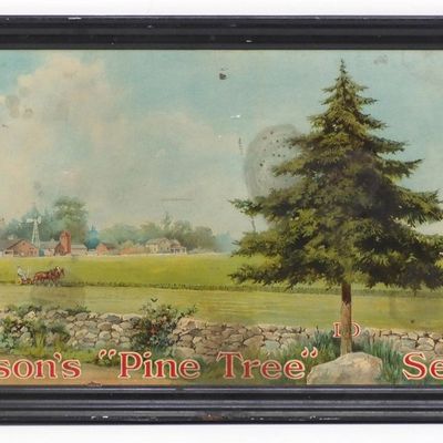 Sale Photo Thumbnail #105: Dickinson's "Pine Tree" Seed sign