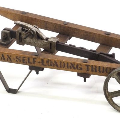Sale Photo Thumbnail #296: Salesman sample One-Man Self Loading Truck