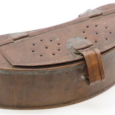 Sale Photo Thumbnail #368: Copper fishing bait box