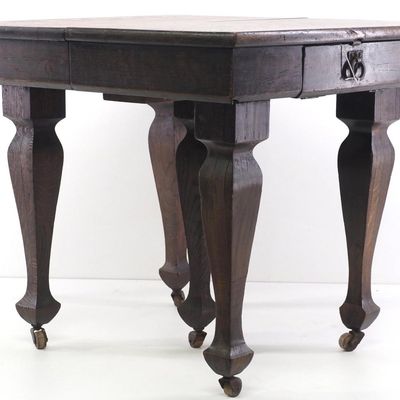 Sale Photo Thumbnail #170: Store display wooden dining room table