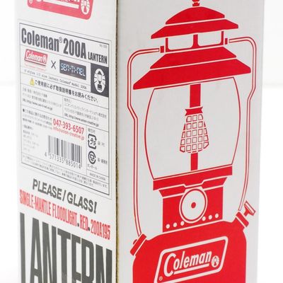 Sale Photo Thumbnail #137: NIB half-scale size Coleman 200A red lantern