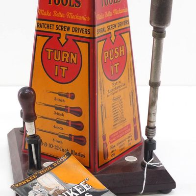 Sale Photo Thumbnail #179: Yankee Tools country store counter display