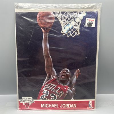 Sale Photo Thumbnail #7: 1990-91 Hoops Michael Jordan Sealed Oversized Photo