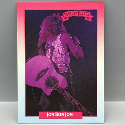 Sale Photo Thumbnail #95: 1991 RockCards Jon Bon Jovi #241