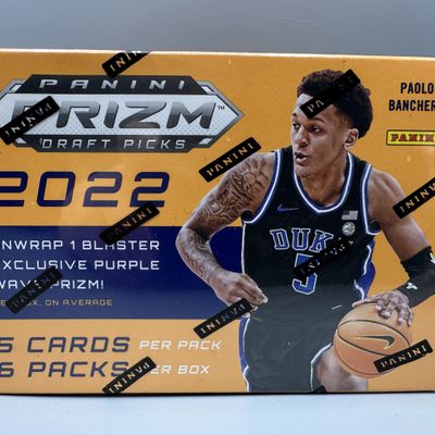 Sale Photo Thumbnail #135: 2022 Panini Prizm Draft Picks Basketball Sealed Blaster Box - Possible Paolo Banchero and Chet Holmgren Rookies - Possible Colorblast Inserts