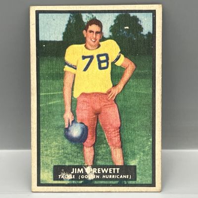 Sale Photo Thumbnail #61: 1951 Topps Magic Jim Prewett #23