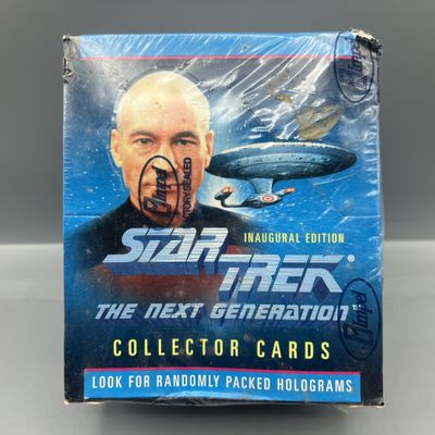 Sale Photo Thumbnail #11: 1992 Impel Star Trek The Next Generation Factory Sealed Wax Box