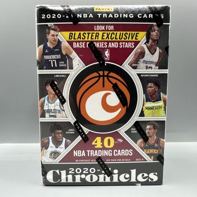 Sale Photo Thumbnail #117: 2020-21 Panini Chronicles Basketball Sealed Blaster Box - Possible Rookies of Anthony Edwards, LaMelo Ball, Tyrese Haliburton