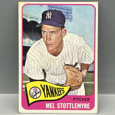 Sale Photo Thumbnail #53: 1965 Topps Mel Stottlemyre #550