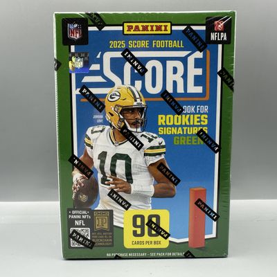 Sale Photo Thumbnail #168: 2025 Panini Score Football Sealed Blaster Box - Possible Jaxson Dart, Travis Hunter, Cam Ward, Shedeur Sanders Rookies