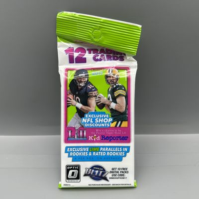 Sale Photo Thumbnail #180: 2017 Donruss Optic Football Sealed Value Pack - Possible Patrick Mahomes Rookies