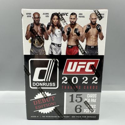 Sale Photo Thumbnail #102: 2022 Donruss UFC Sealed Blaster Box - Possible Rookies of Tom Aspinall and Ilia Topuria