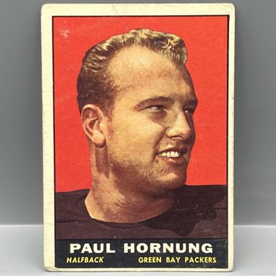 Sale Photo Thumbnail #65: 1961 Topps Paul Hornung #40