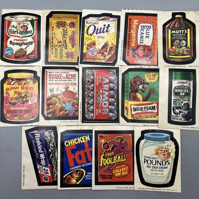 Sale Photo Thumbnail #32: (14) 1970s Topps Wacky Packages Cards - Varying Conditions