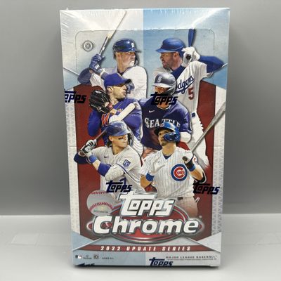 Sale Photo Thumbnail #159: 2022 Topps Chrome Update Baseball Sealed Hobby Box - Possible Bobby Witt Jr and Julio Rodriguez Rookies