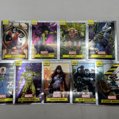 Sale Photo Thumbnail #40: (9) 2024 Topps Chrome Marvel Cards
