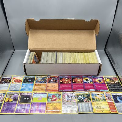 Sale Photo Thumbnail #2: Box of Assorted Pokemon Cards W/ Holos, Reverse Holos, & Vintage Cards - Varying Conditions