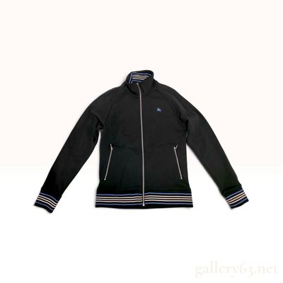Sale Photo Thumbnail #526: Burberry Black Label Striped Full-Zip Track Jacket Size 2