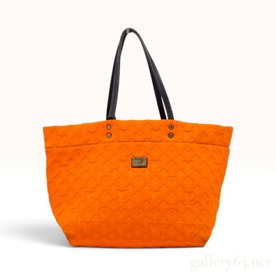 Sale Photo Thumbnail #97: Louis Vuitton Monogram Scuba MM Orange Neoprene Tote Bag