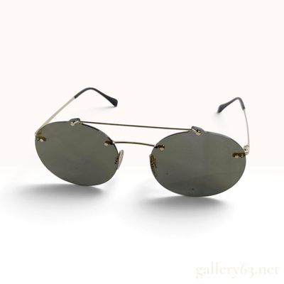 Sale Photo Thumbnail #35: Prada Linea Rossa SPS 56T Rimless Double Bridge Sunglasses