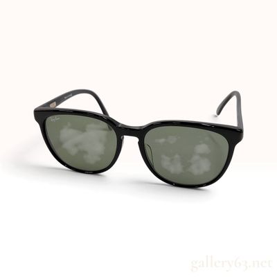 Sale Photo Thumbnail #387: Vintage Ray-Ban Hamilton Traditionals Black Sunglasses with Box