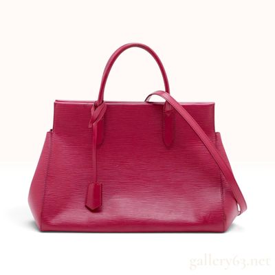 Sale Photo Thumbnail #402: Louis Vuitton Marly MM Fuchsia Epi Leather Handbag