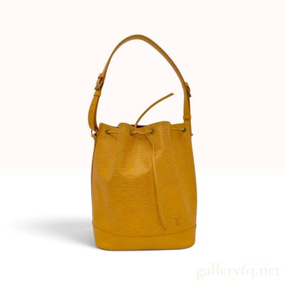 Sale Photo Thumbnail #326: Louis Vuitton Petit Noe Tassili Yellow Epi Leather Bucket Bag
