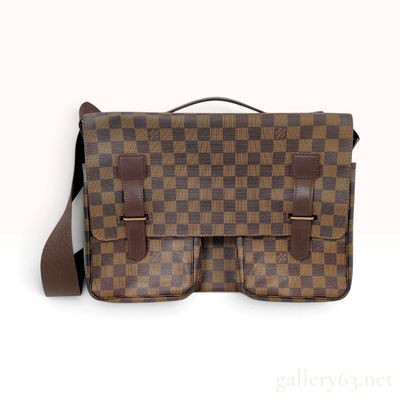 Sale Photo Thumbnail #180: Louis Vuitton Broadway Damier Ebene Canvas Messenger Bag