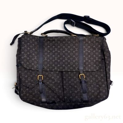 Sale Photo Thumbnail #139: Louis Vuitton Monogram Mini Lin Denise Ebony Canvas Messenger Bag