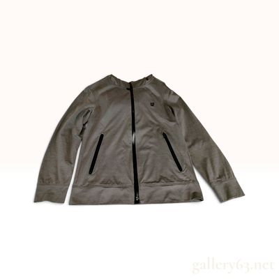 Sale Photo Thumbnail #337: Black Label Crestbridge A Man Of Ultra Charcoal Gray Full Zip Hoodie Size 2