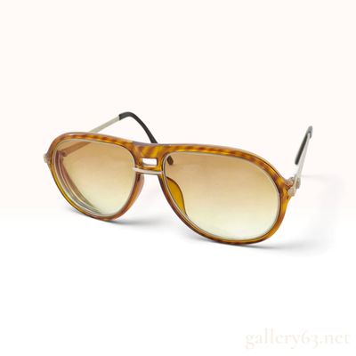 Sale Photo Thumbnail #12: Vintage Dunhill 6085 11 Tortoiseshell Optyl Aviator Sunglasses with Case