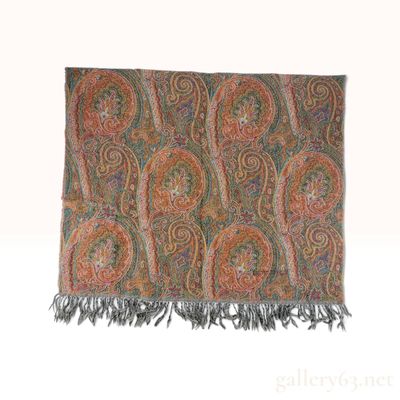 Sale Photo Thumbnail #311: Etro Home Collection Paisley Pure New Wool Fringed Throw