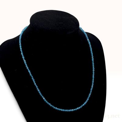 Sale Photo Thumbnail #444: Blue Apatite Beaded Vermeil Necklace