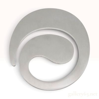 Sale Photo Thumbnail #477: Georg Jensen Sterling Silver Spiral Money Clip