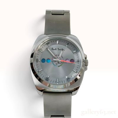 Sale Photo Thumbnail #131: Paul Smith Five Eyes Silver Dial Stainless Steel Wristwatch 38.6mm