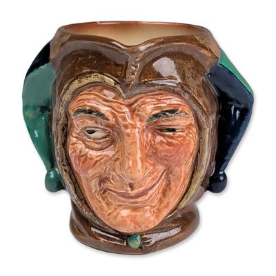 Sale Photo Thumbnail #154: Royal Doulton Colorway Small Character Jug, The Jester