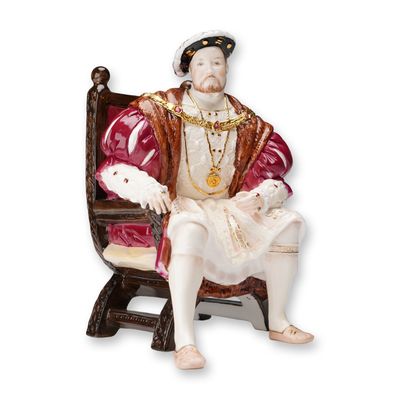 Sale Photo Thumbnail #141: Wedgwood Figurine, Henry VIII