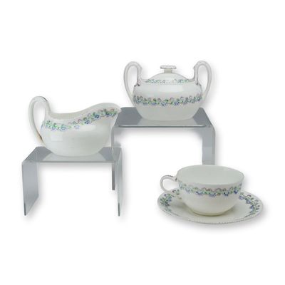 Sale Photo Thumbnail #260: 4pc Wedgwood Alfred Powell Porcelain Tea Service