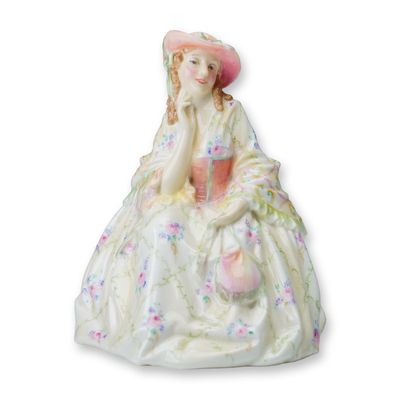Sale Photo Thumbnail #72: Royal Doulton Figurine, Herminia HN1644