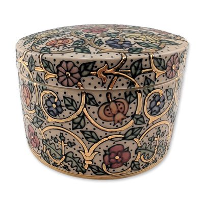 Sale Photo Thumbnail #379: Dennis Chinaworks by Sally Tuffin Art Nouveau Lidded Box