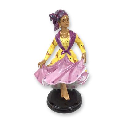 Sale Photo Thumbnail #70: Royal Doulton Dancers of the World West Indian Dancer Figurine - Factory Proof Sample