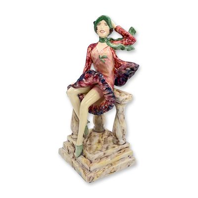 Sale Photo Thumbnail #94: Kevin Frances Peggy Davies Figurine, La Brise