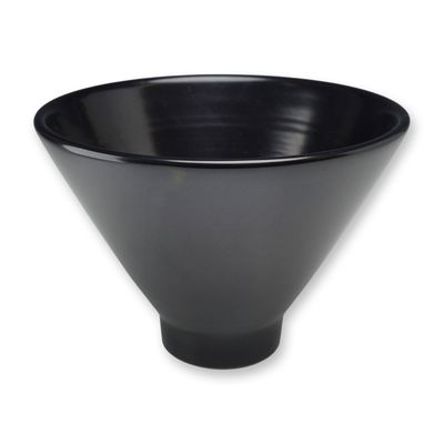 Sale Photo Thumbnail #265: Norman Wilson for Wedgwood Black Glazed Footed Bowl
