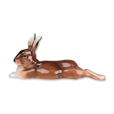 Sale Photo Thumbnail #19: Royal Doulton Bone China Figurine, Hare Lying HN2593